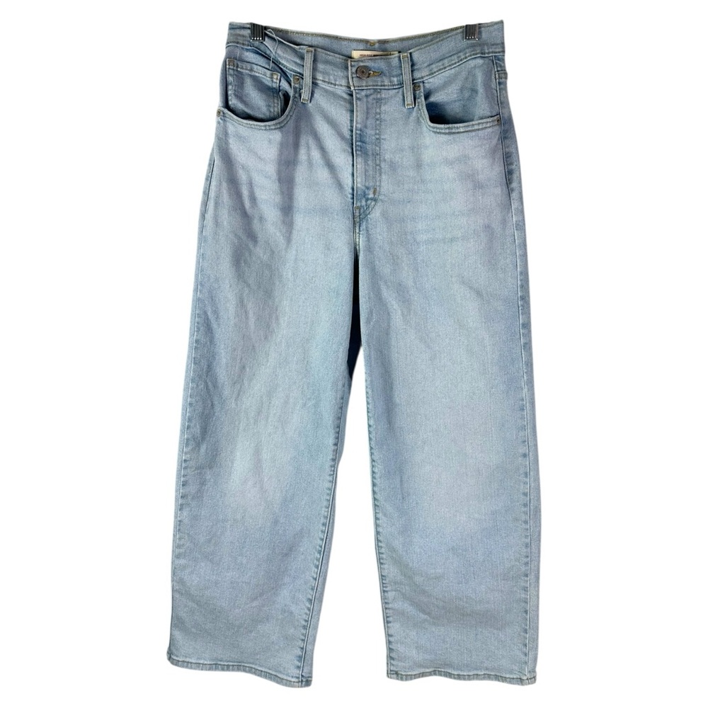 Levi's Light Blue Flare & Wide Leg Jeans inseam 25.5